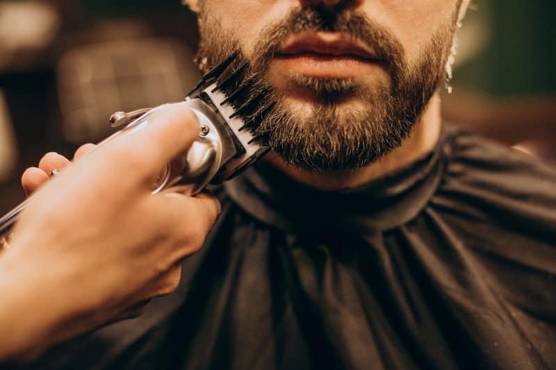 Trimming the Chin Beard